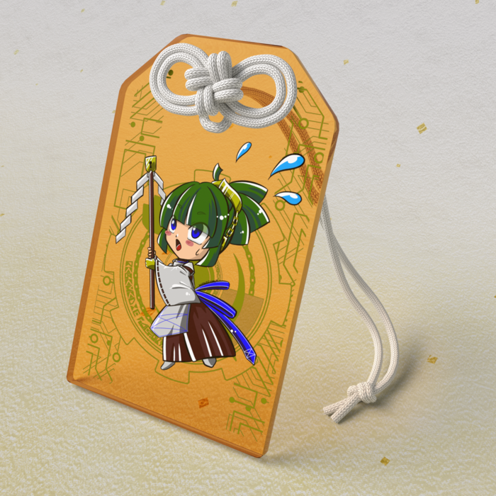 アクリルお守り - 50 × 80mm(1)