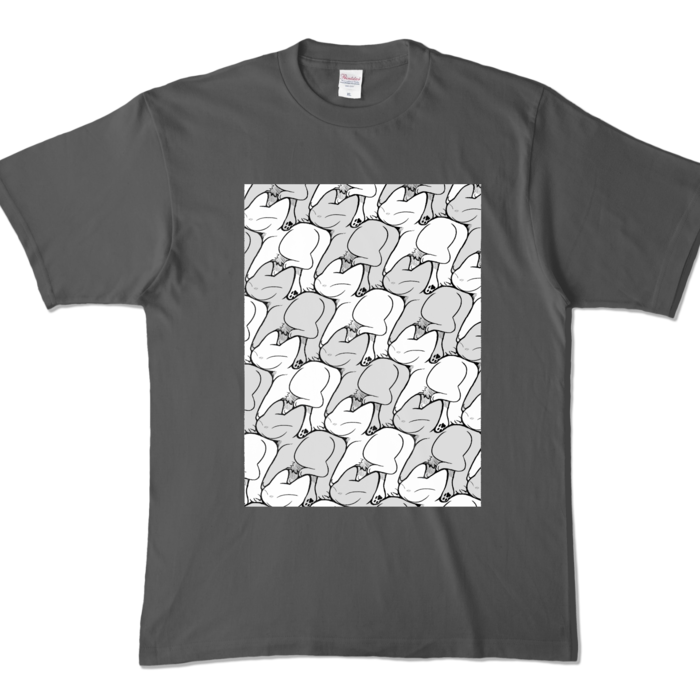 カラーTシャツ - XL - チャコール (濃色)