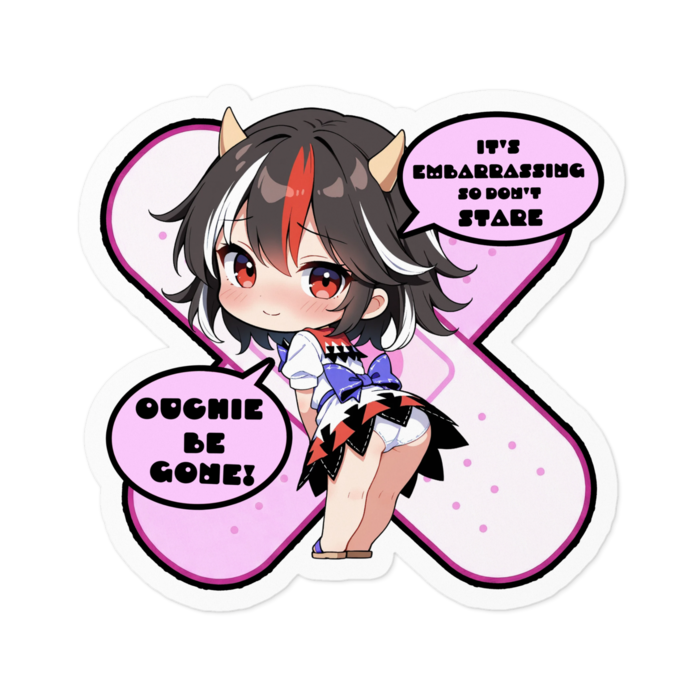 ステッカー - 100 x 100 (mm)