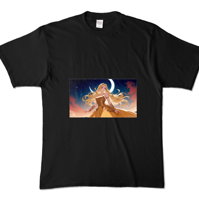 カラーTシャツ - XL - ブラック (濃色)