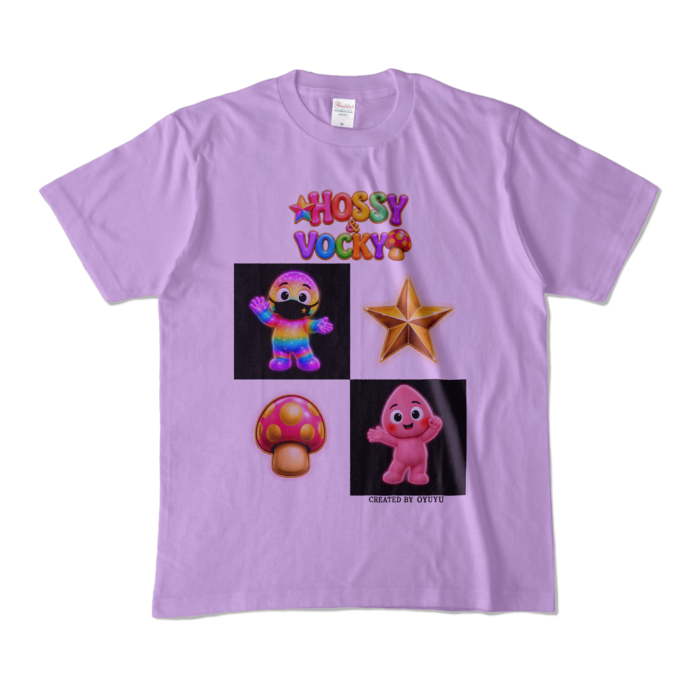 カラーTシャツ - M - ライトパープル （淡色）