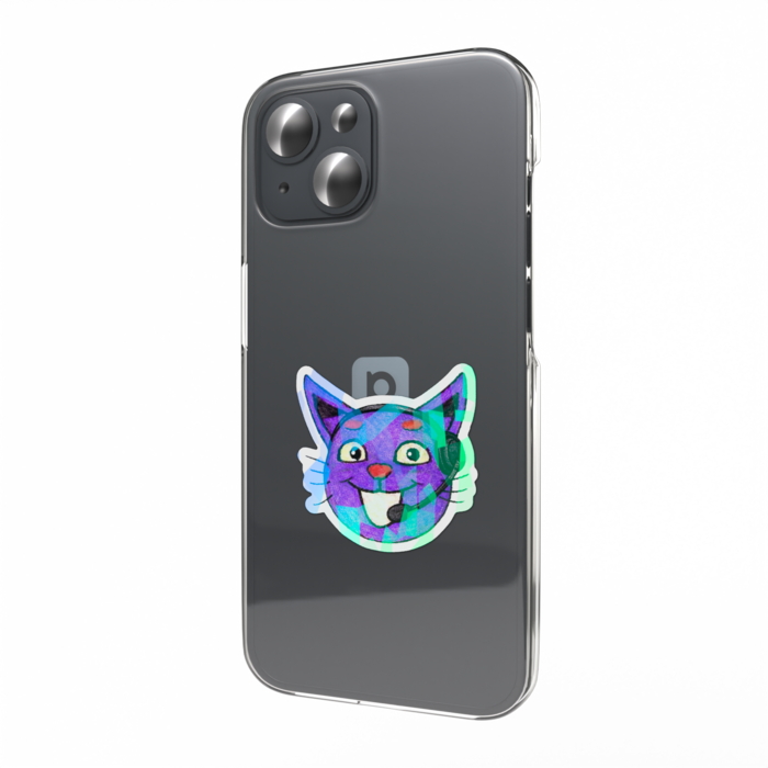 ホログラムスマホステッカー - 縦