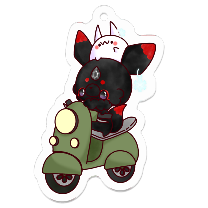 アクリルキーホルダー - 50 x 50 (mm)