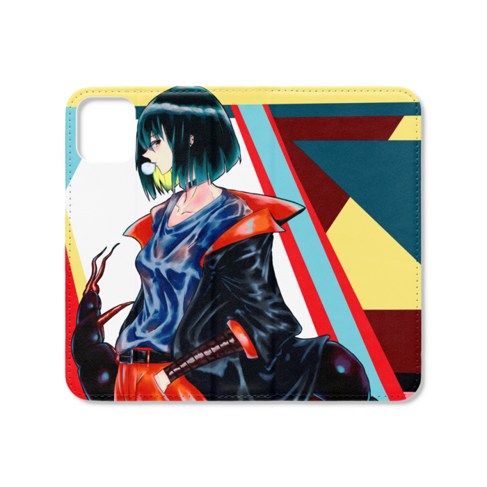 手帳型iPhoneケース（ベルトなし） - iPhone 11 - ストラップ穴 なし