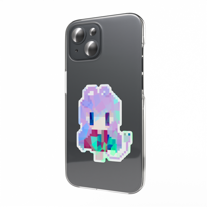 ホログラムスマホステッカー - 縦