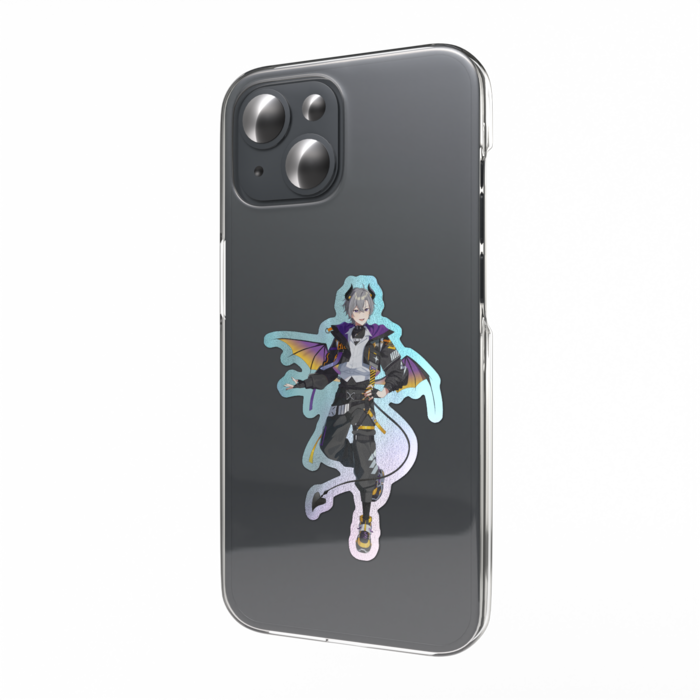 オーロラスマホステッカー - 縦