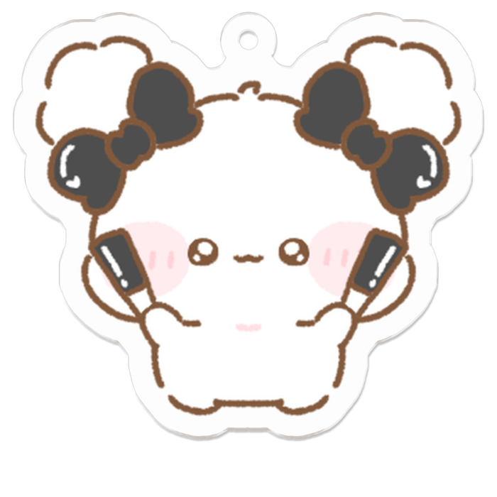 アクリルキーホルダー - 50 x 50 (mm)
