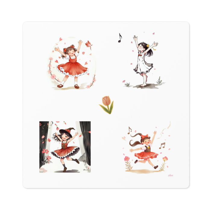 ステッカー - 100 x 100 (mm)