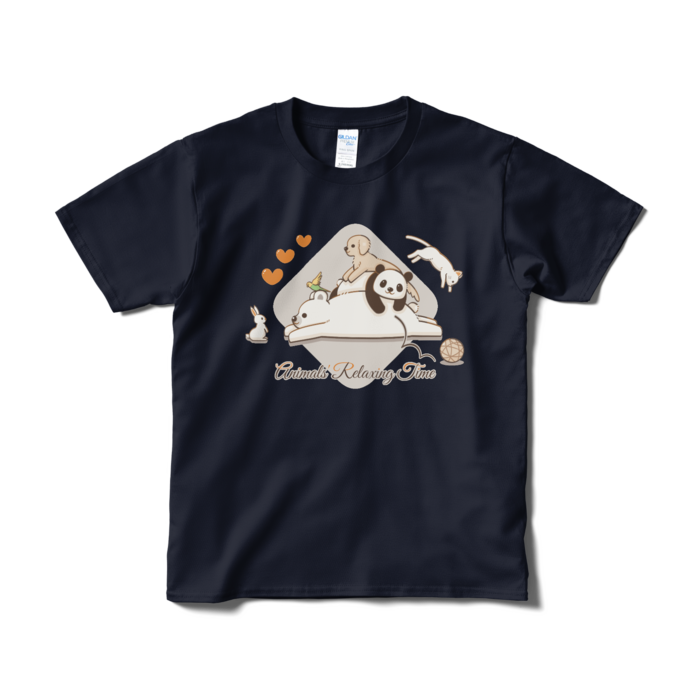 Tシャツ短納期　紺色　S