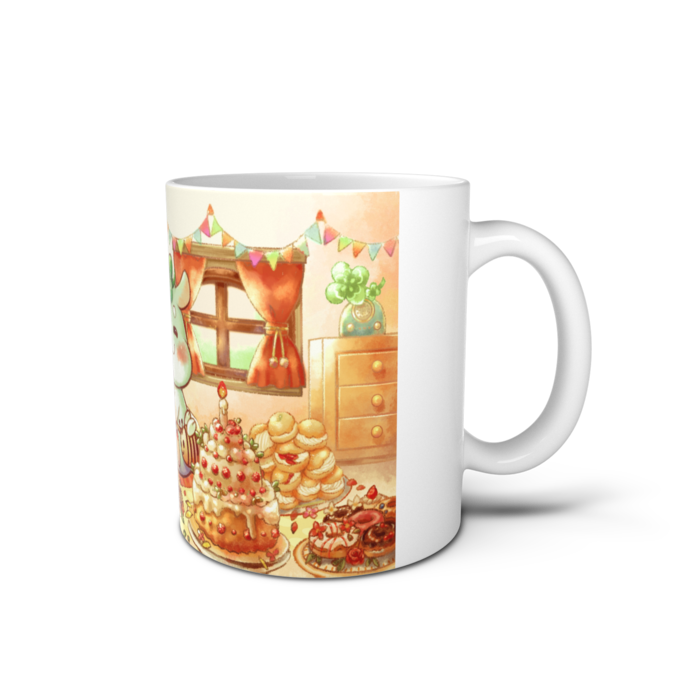 マグカップ - 直径 8 cm / 高さ 9.5 cm