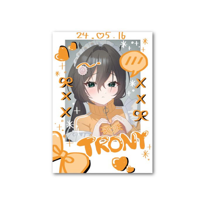 フォト風カード - 縦 - 両面