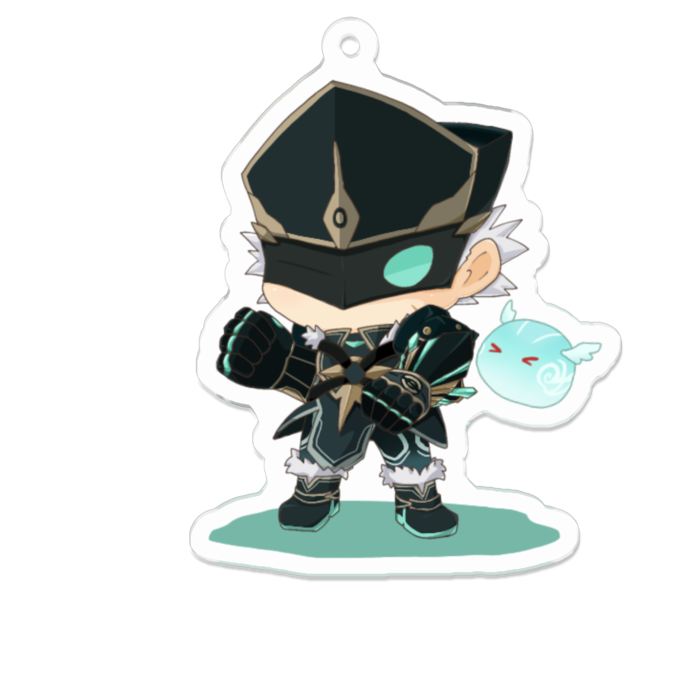 アクリルキーホルダー - 70 x 70 (mm)