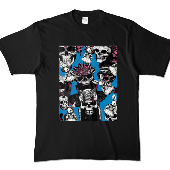 カラーTシャツ - XL - ブラック (濃色)