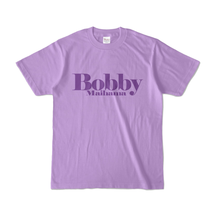 BobbyのカラーTシャツ - S - ライトパープル (淡色)