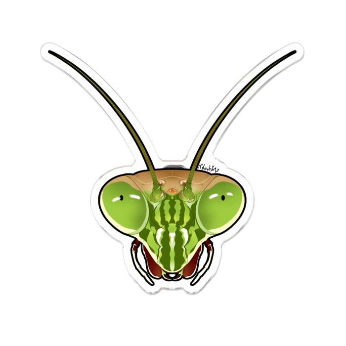 アクリルバッジ - 70 x 70 (mm)