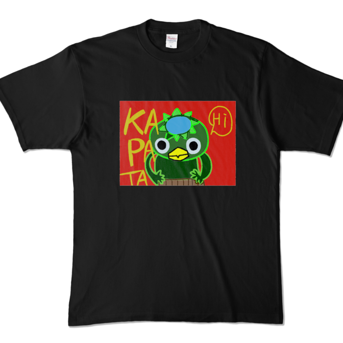 カラーTシャツ - XL - ブラック (濃色)