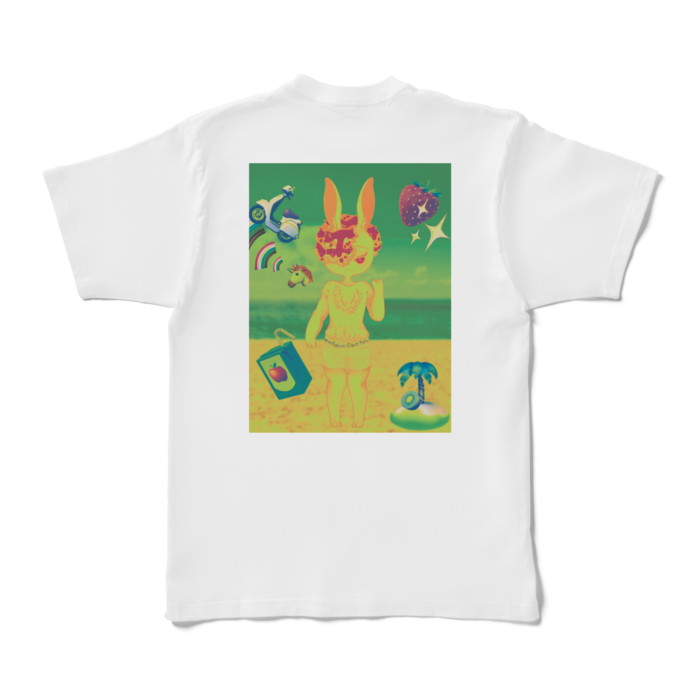 Tシャツ - XL - 白(カラバリ)