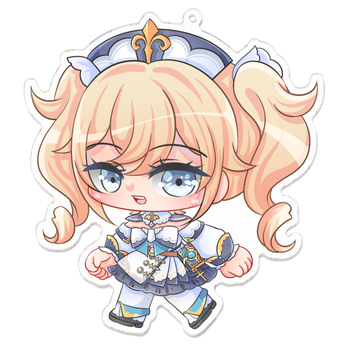 アクリルキーホルダー - 100 x 100 (mm)