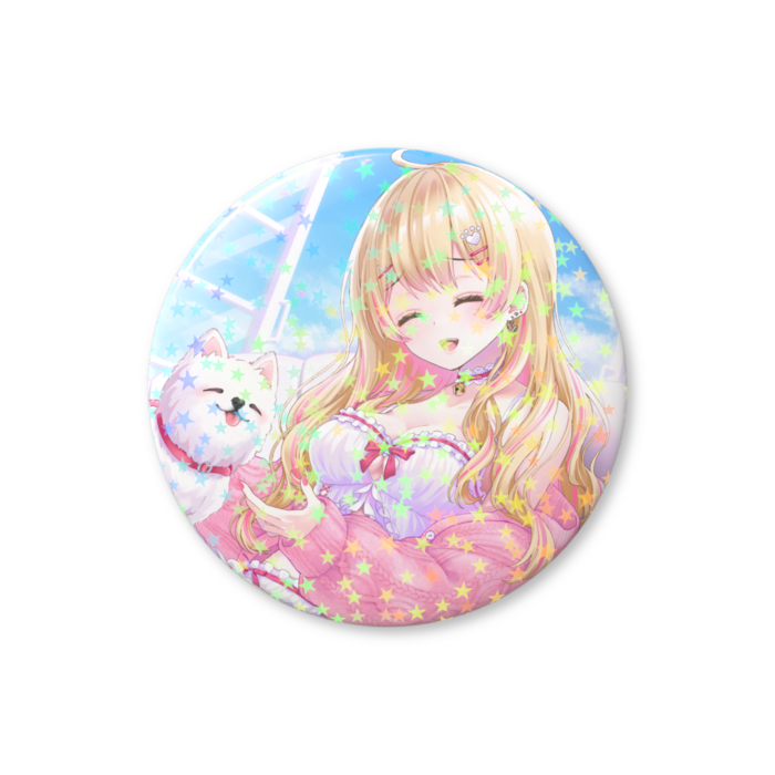 ホログラム缶バッジ - 56mm