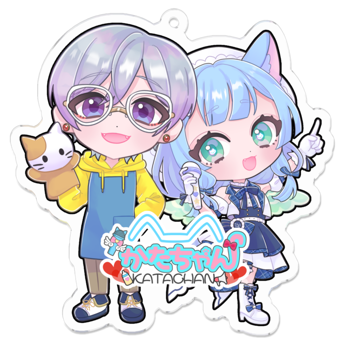 アクリルキーホルダー - 70 x 70 (mm)