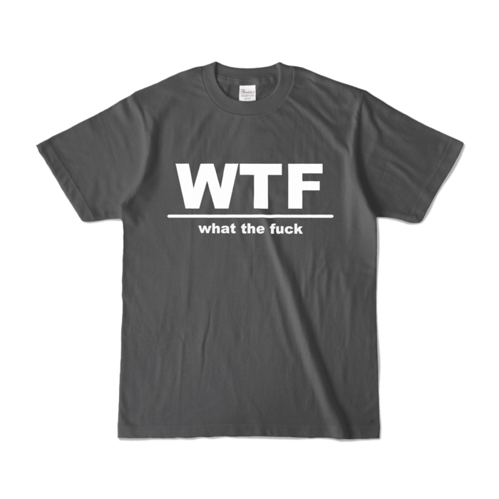 カラーTシャツ - S - チャコール (濃色)