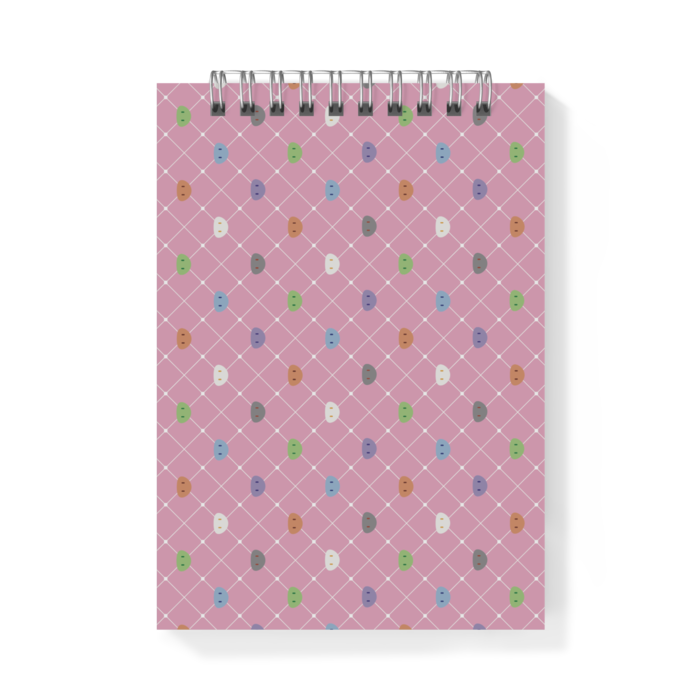 メモ帳 - A6_pink