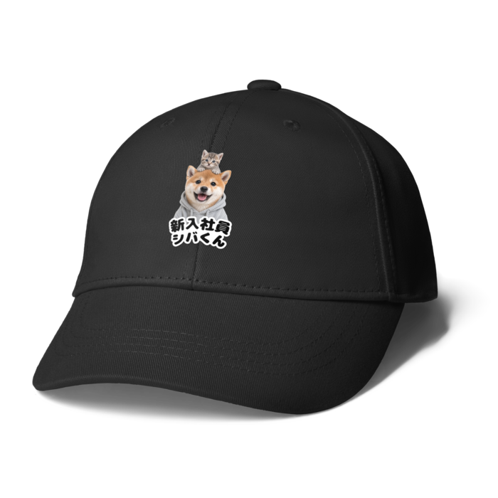 キャップ - ブラック