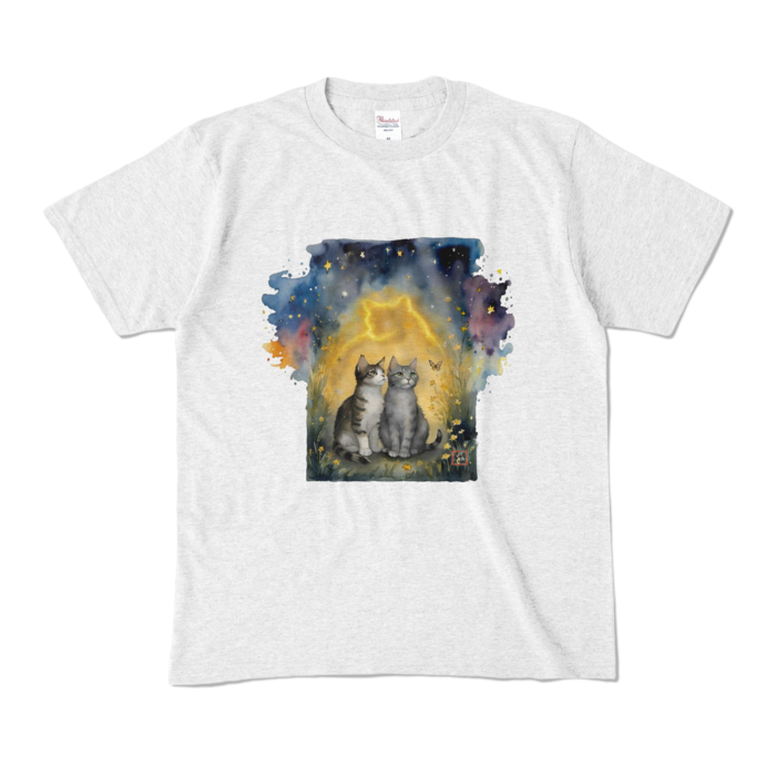 カラーTシャツ - M - アッシュ (淡色)
