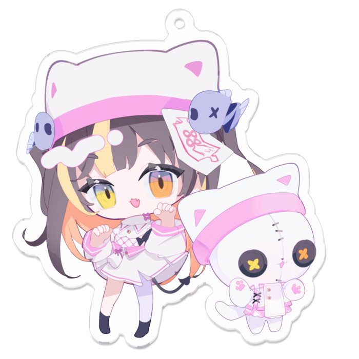 アクリルキーホルダー - 70 x 70 (mm)