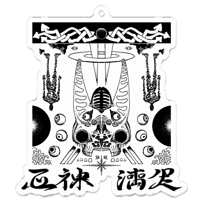 アクリルキーホルダー - 70 x 70 (mm)