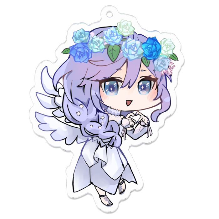 アクリルキーホルダー - 70 x 70 (mm)