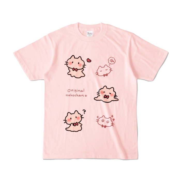 カラーTシャツ - S - ライトピンク (淡色)