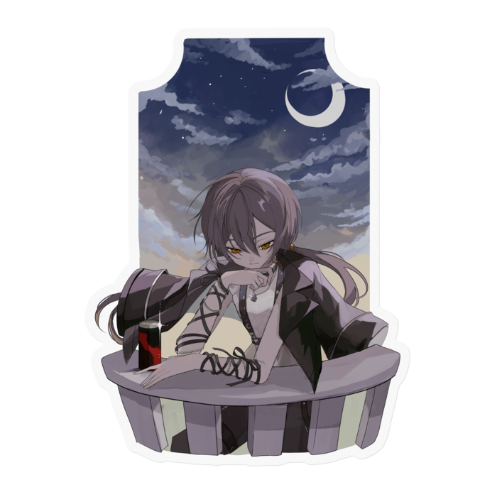 ステッカー - 100 x 100 (mm)