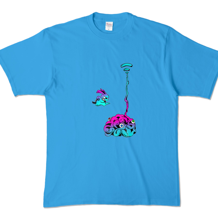 カラーTシャツ - XL - ターコイズ (濃色)(2)