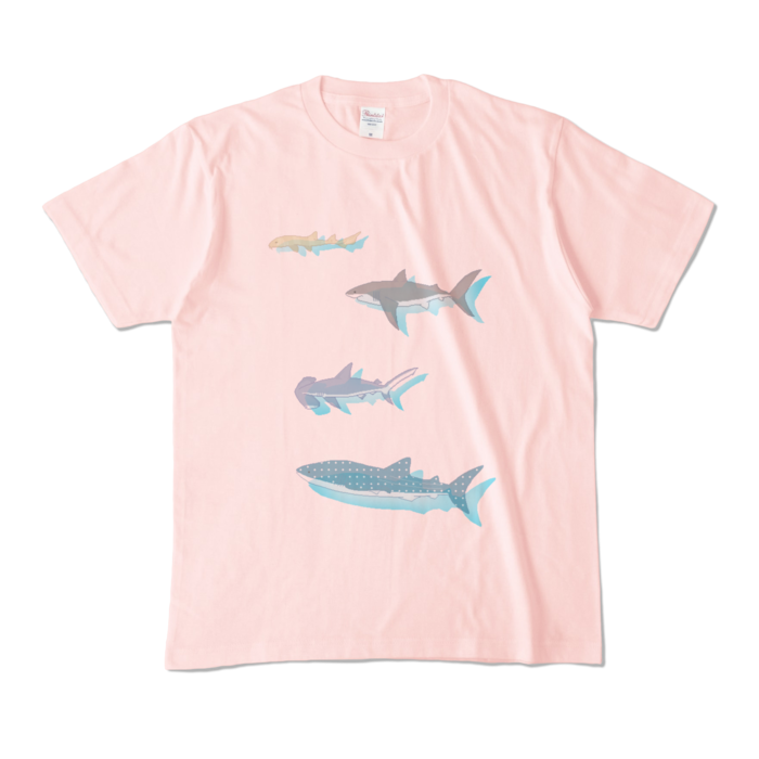 カラーTシャツ - M - ライトピンク (淡色)