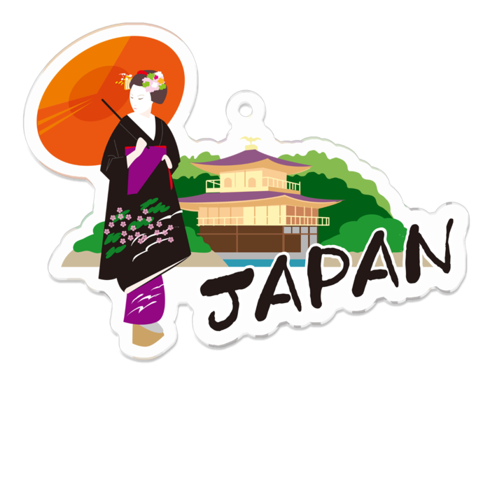 アクリルキーホルダー - 70 x 70 (mm)