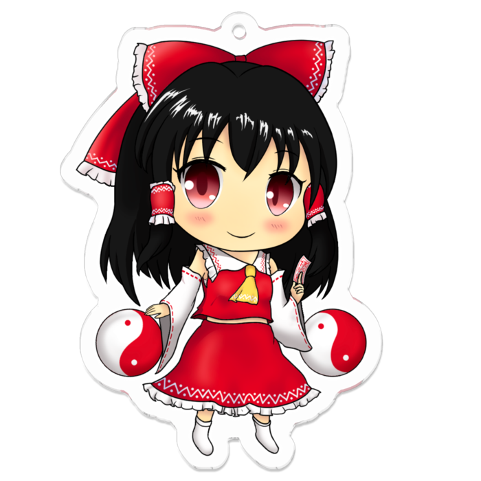 アクリルキーホルダー - 70 x 70 (mm)