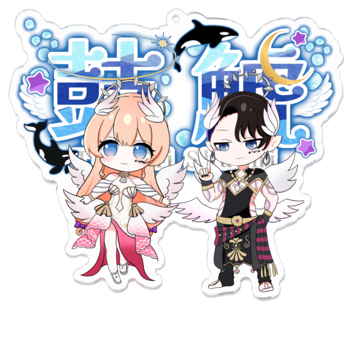 アクリルキーホルダー - 100 x 100 (mm)