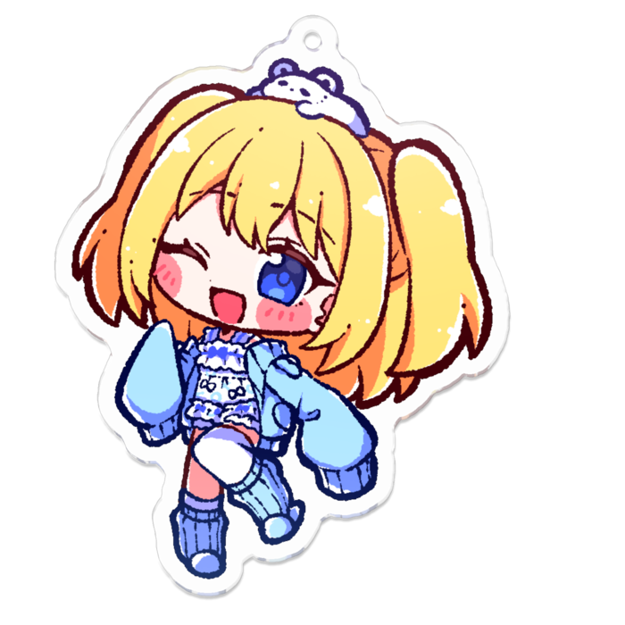 アクリルキーホルダー - 70 x 70 (mm)