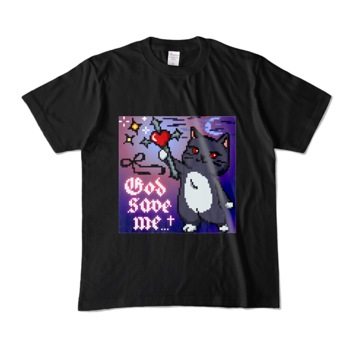 カラーTシャツ - M - ブラック (濃色)