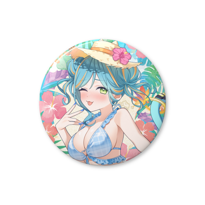 缶バッジ（照れ） - 56mm