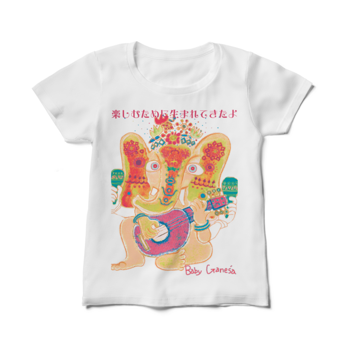 レディースTシャツ - M - 白