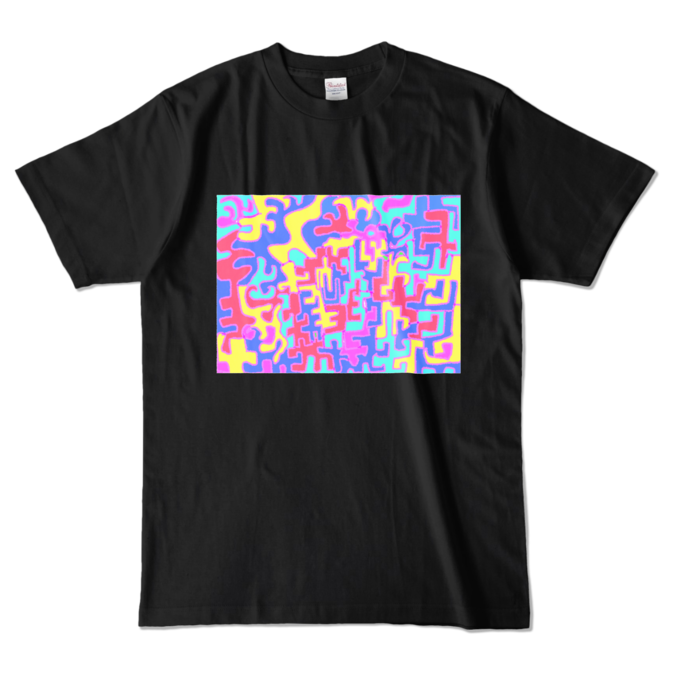 カラーTシャツ - L - ブラック (濃色)