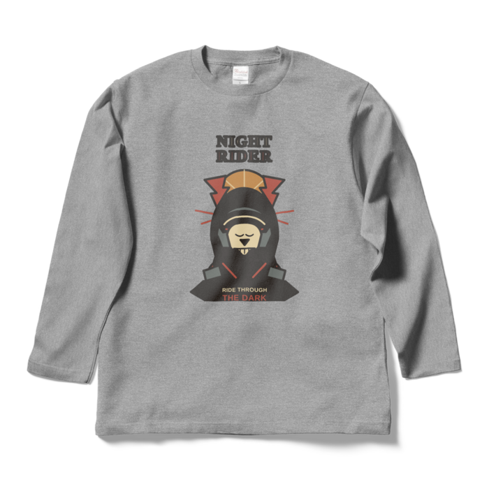 ロングスリーブTシャツ - L - 杢グレー