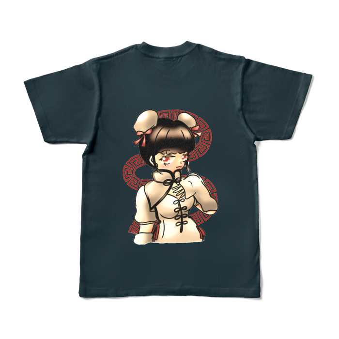 カラーTシャツ - S - デニム (濃色)