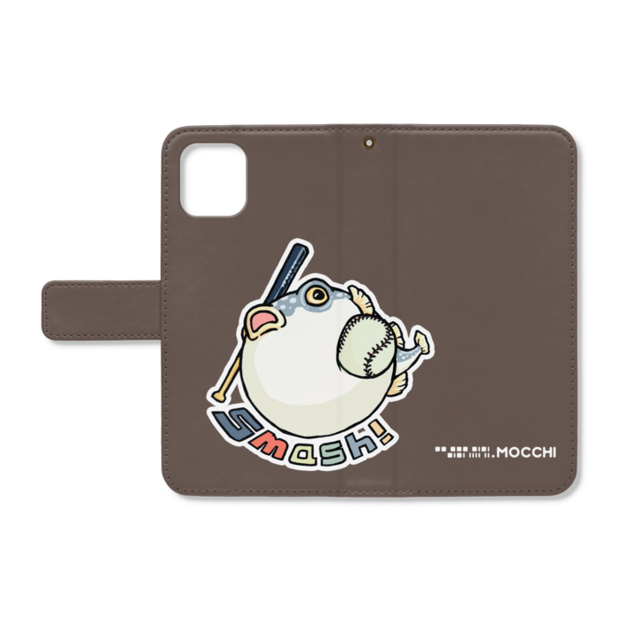 手帳型iPhoneケース - iPhone11 - ストラップ穴 あり