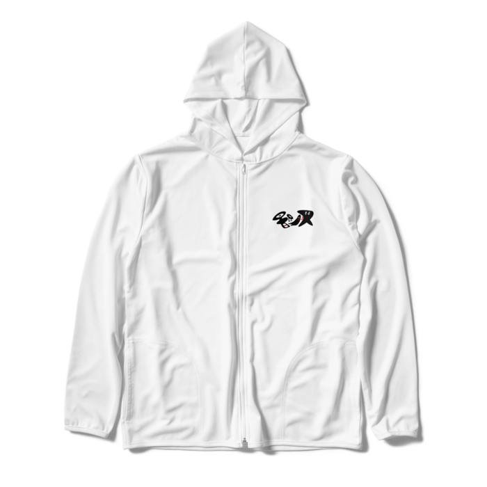 ジップパーカー - XL - ホワイト