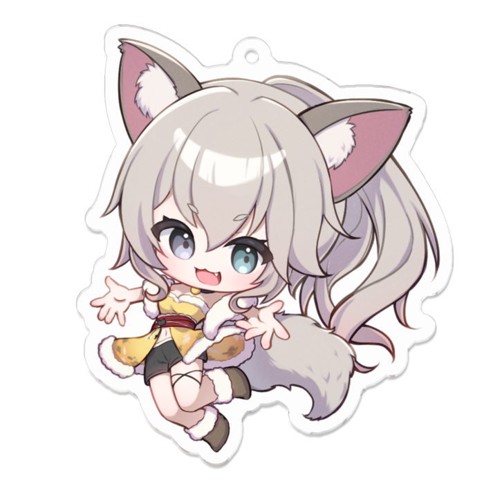 アクリルキーホルダー - 70 x 70 (mm)