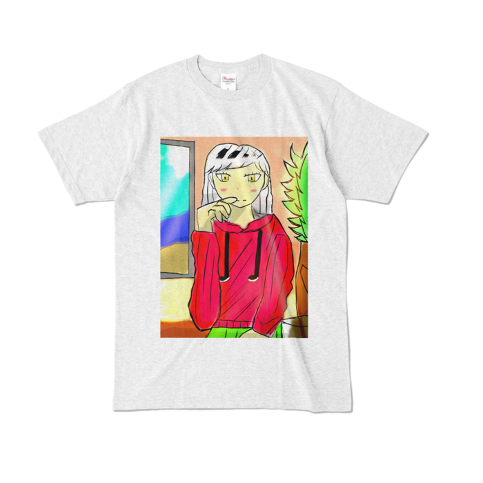 カラーTシャツ - L - アッシュ (淡色)
