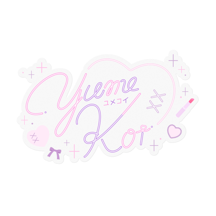 【ロゴ】ステッカー - 100 x 100 (mm)(1)